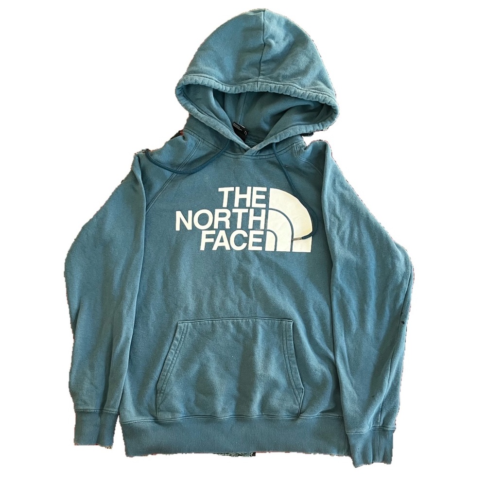 Deep blue/green The North Face Hoodie